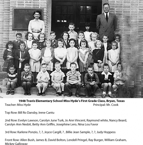 1948 Miss Hydes 1st Grade Class Travis