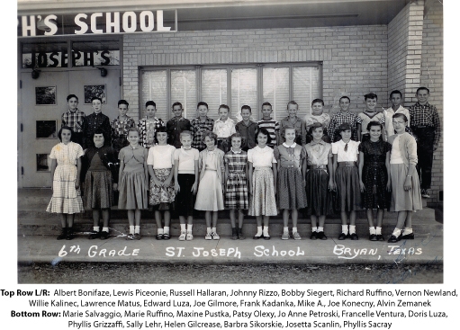 St. Joseph 6th Grade (1954)