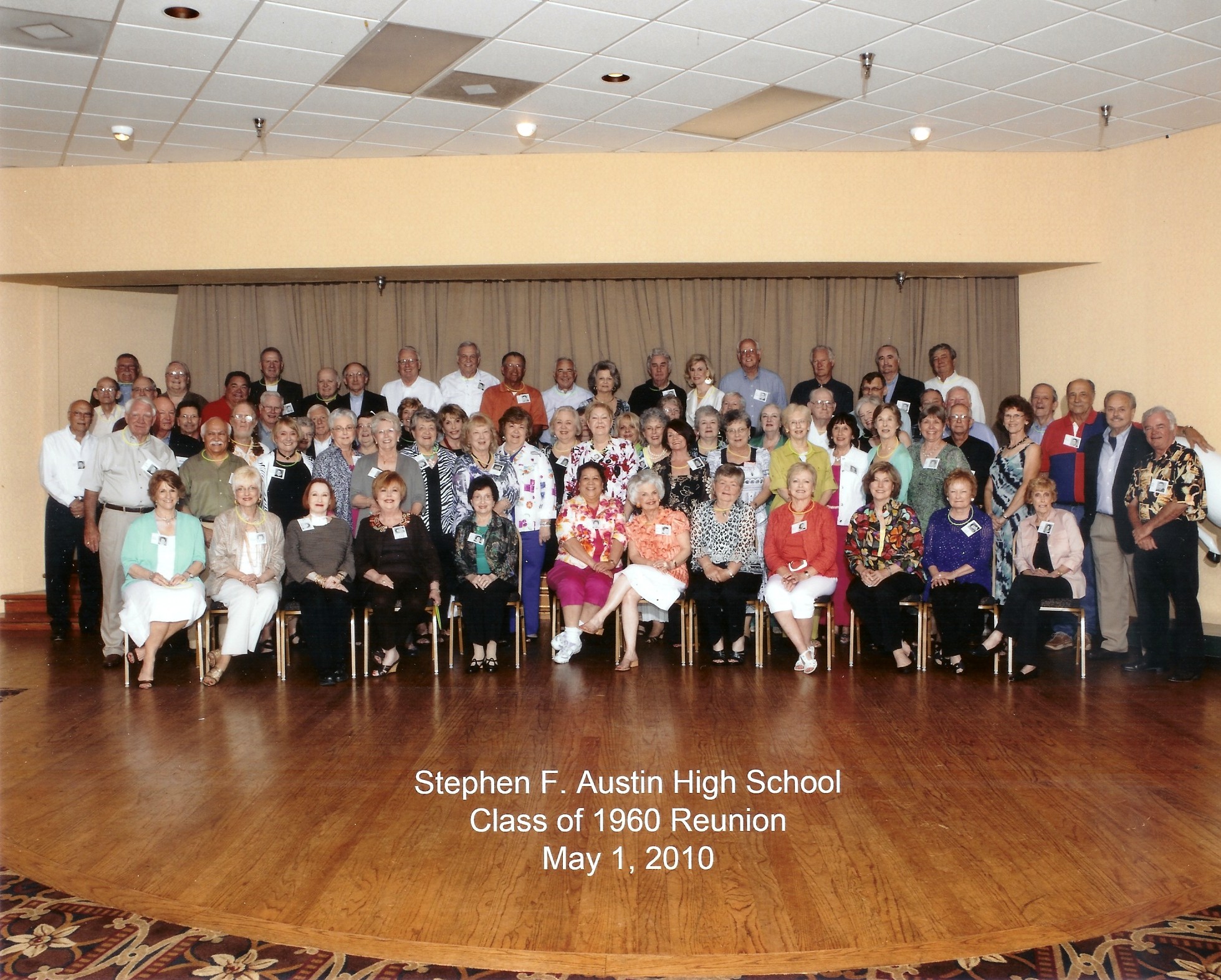 Class Reunion Photo from 2010 ...... DOUBLE CLICK ON IMAGE TO ENLARGE